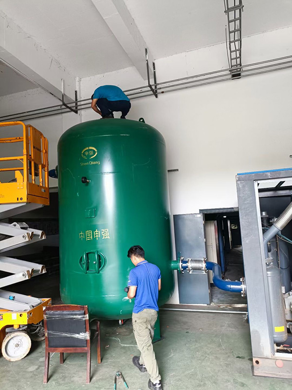 储气罐现场安装案例
