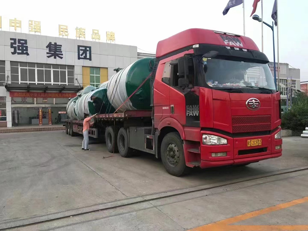 申强牌储气罐出口越南